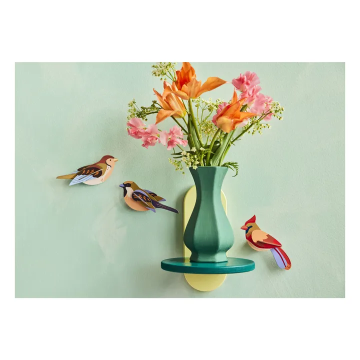 Décorations murales Cardinals - Set de 2 | Rouge- Image produit n°4