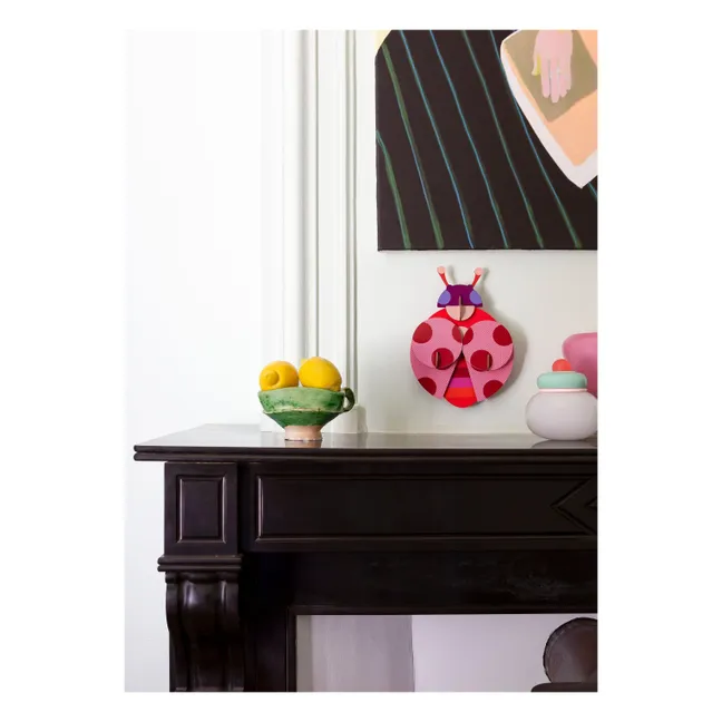 Ladybug wall decor - Studio Roof x Zoe Miller | Red