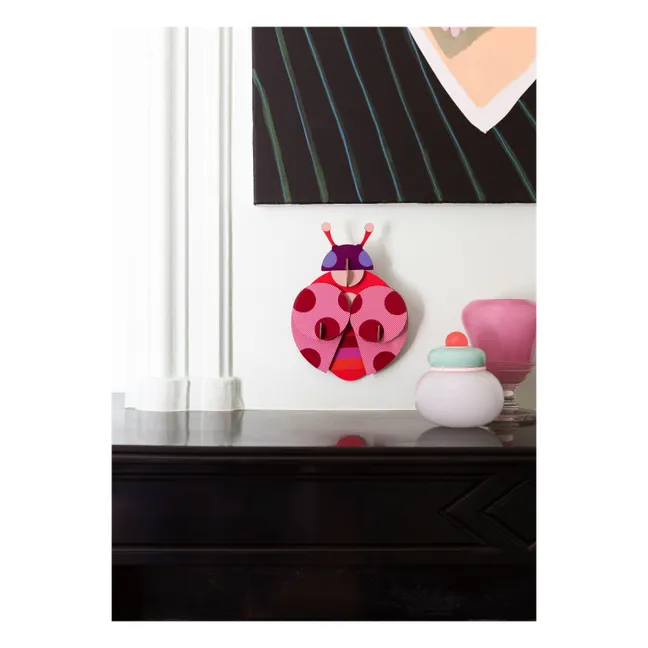 Décoration murale Coccinelle - Studio Roof x Zoe Miller | Rouge