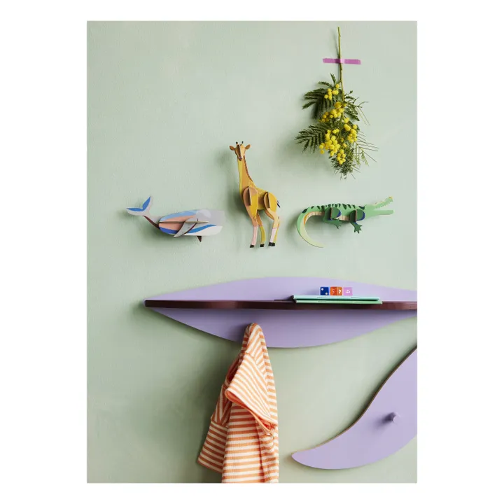 Décoration murale Baleine | Gris- Image produit n°1