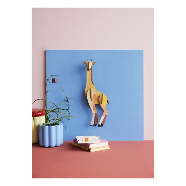 Decoración de pared Jirafa | Amarillo