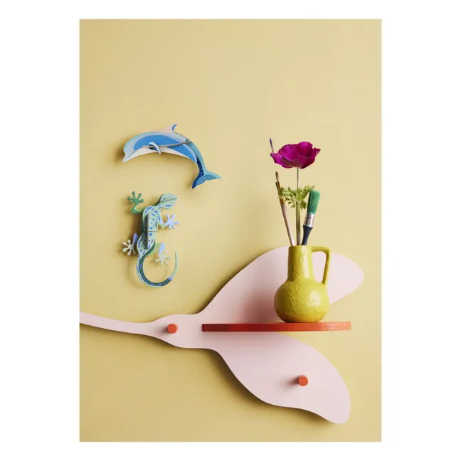 Decoración mural con delfines | Azul Cielo