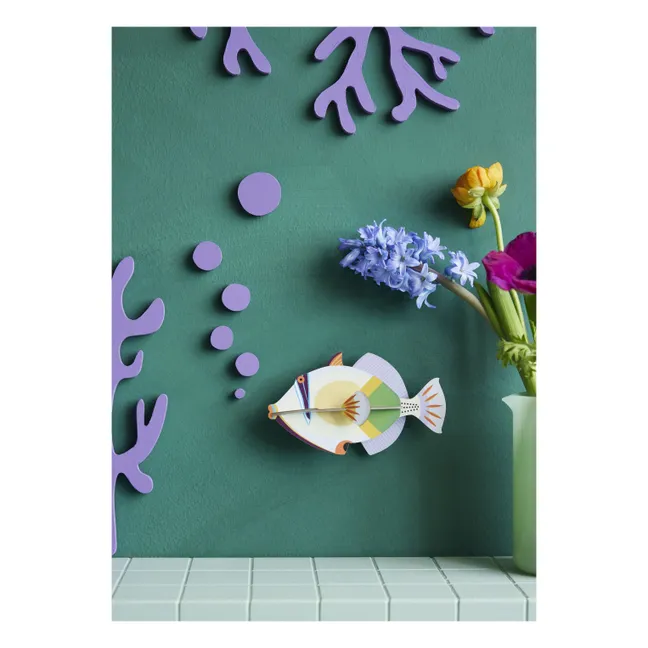 Decoración mural Pez ballesta