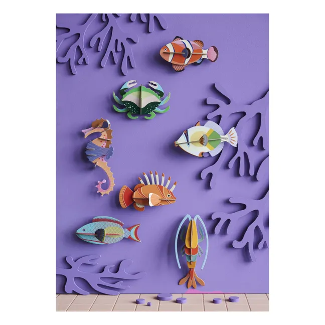 Décoration murale Poisson Clown | Orange