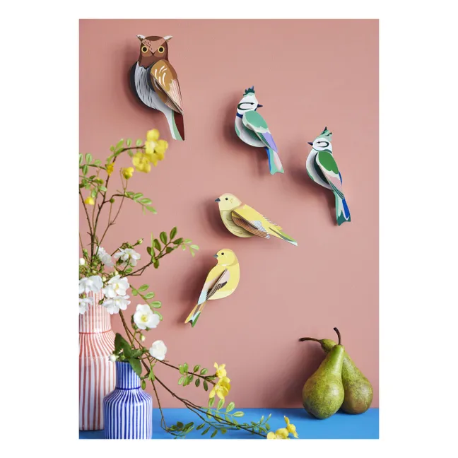 Decoración mural Búho | Marrón