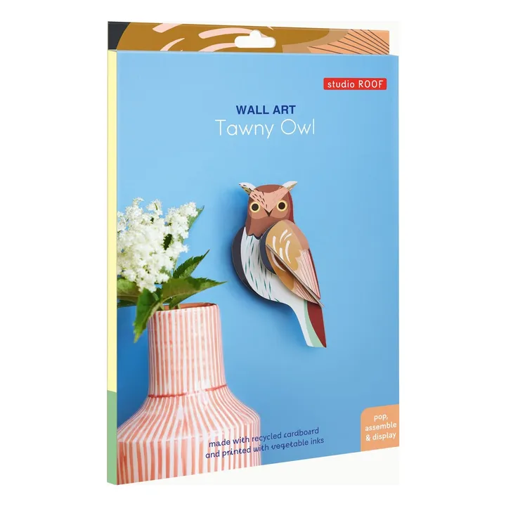 Décoration murale Chouette | Marron- Image produit n°3