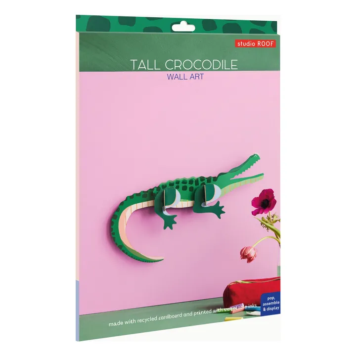 Decoración mural Cocodrilo | Verde- Imagen del producto n°3