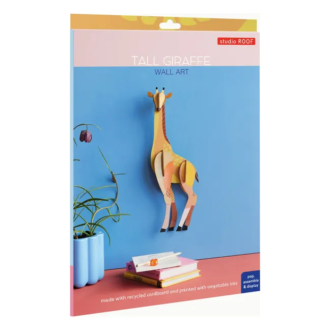 Decoración de pared Jirafa | Amarillo