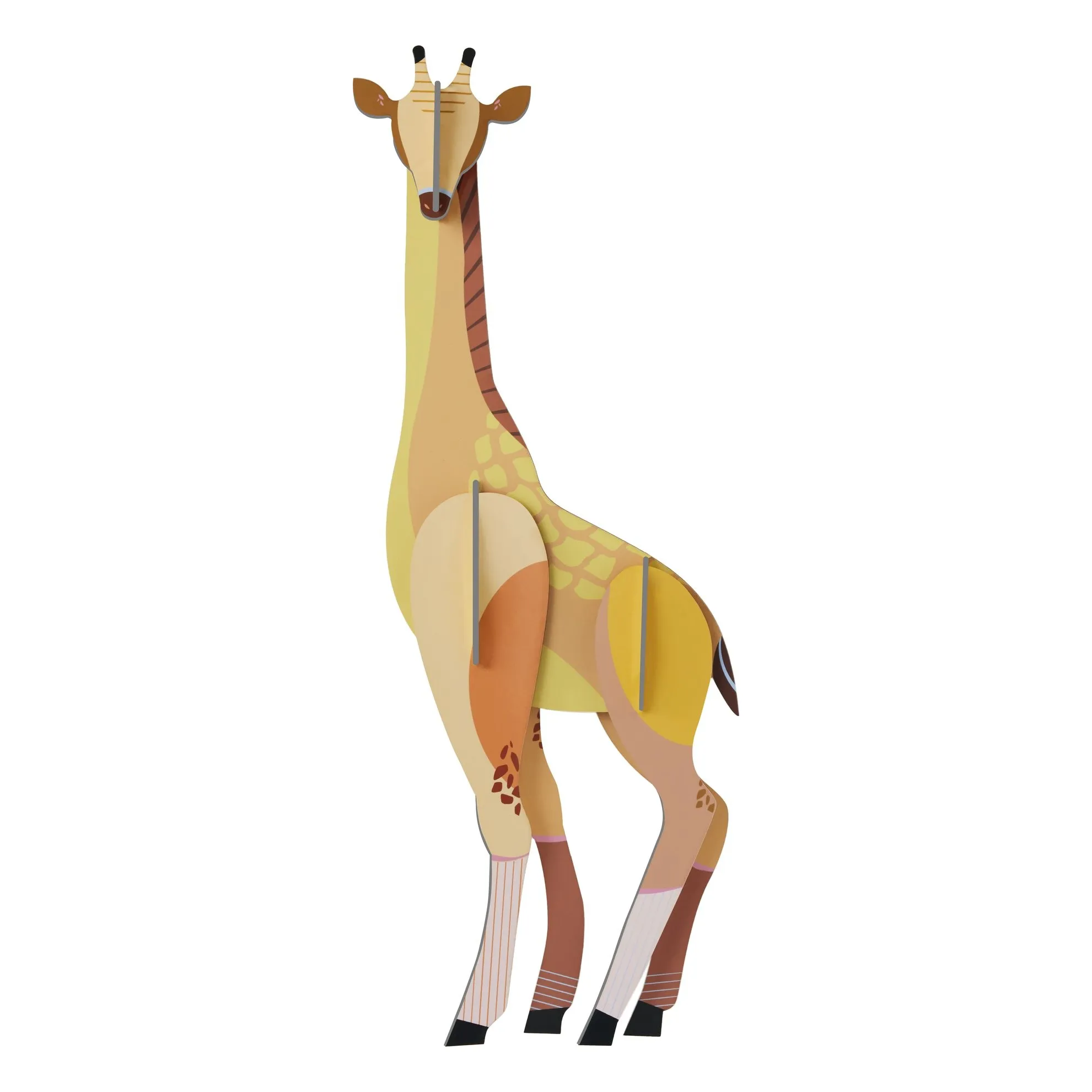 Studio Roof Yellow Giraffe Wall Decoration