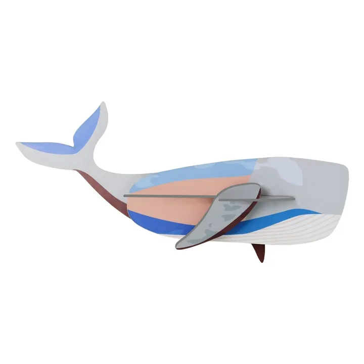 Décoration murale Baleine | Gris- Image produit n°0