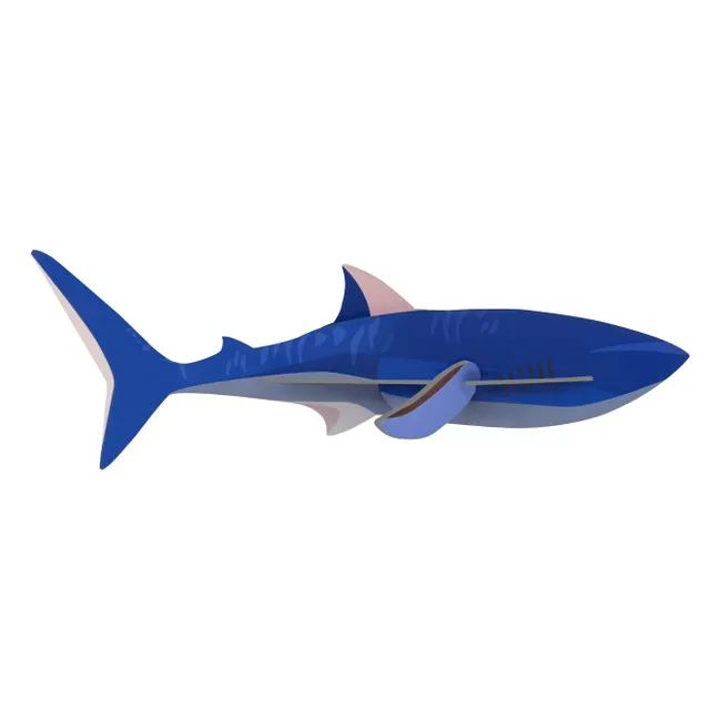 Decoración mural Tiburón | Azul Marino