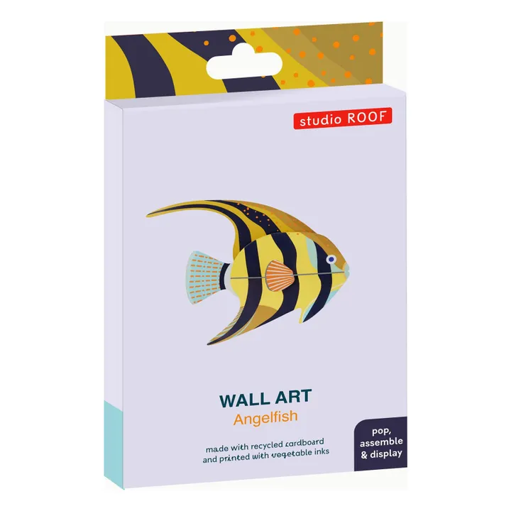 Décoration murale Poisson Ange | Jaune- Image produit n°2