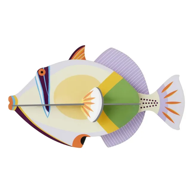 Decoración mural Pez ballesta