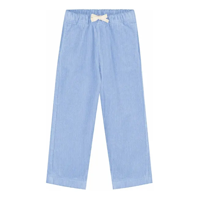 Pantalones de pana ecológica | Azul Cielo