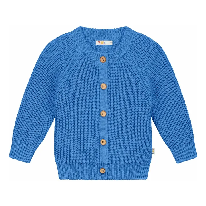 Chaqueta de algodón orgánico | Azul- Imagen del producto n°0