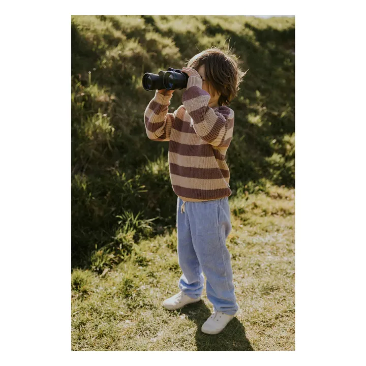 Pantalones de pana ecológica | Azul Cielo- Imagen del producto n°2