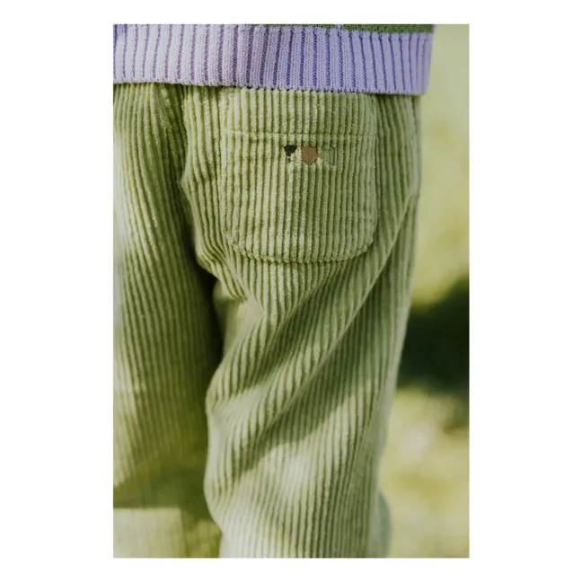 Pantalones de pana ecológica | Olive