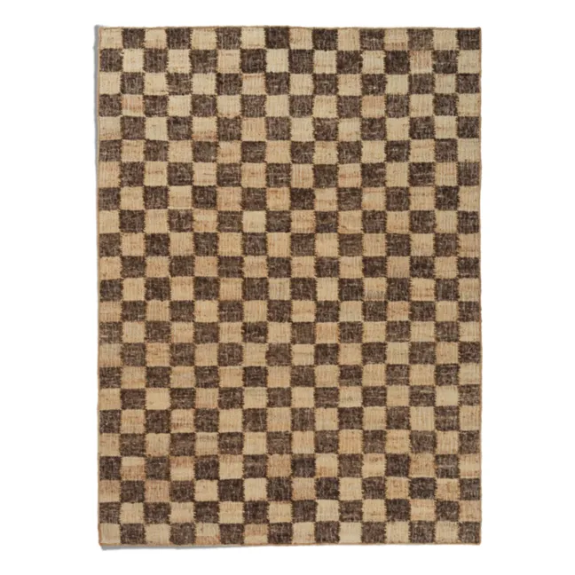 Comprobar las alfombras de yute y lana | Café