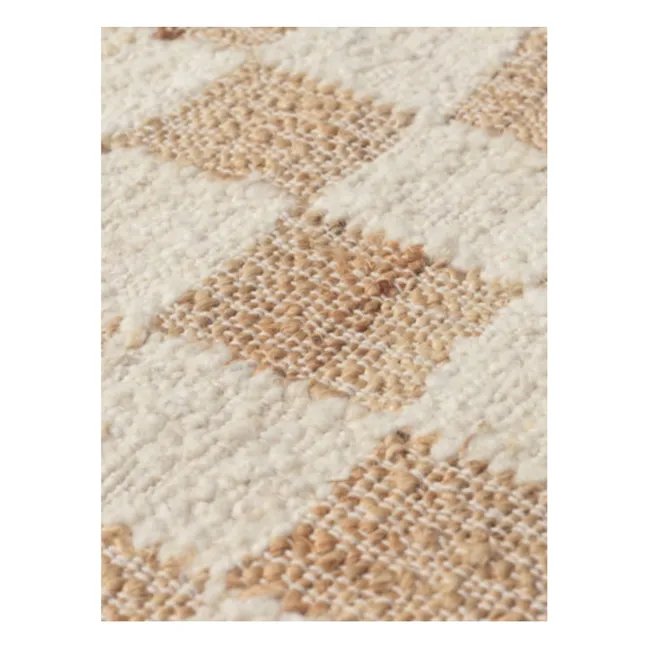Controllare i tappeti di iuta e di lana | Bianco
