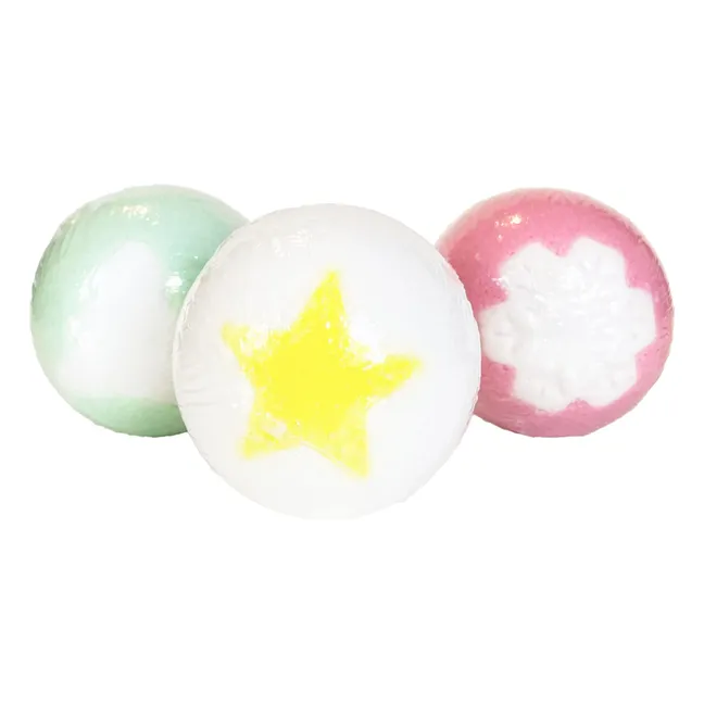 Bombe da bagno Fizzer - Set di 3 bombe da bagno