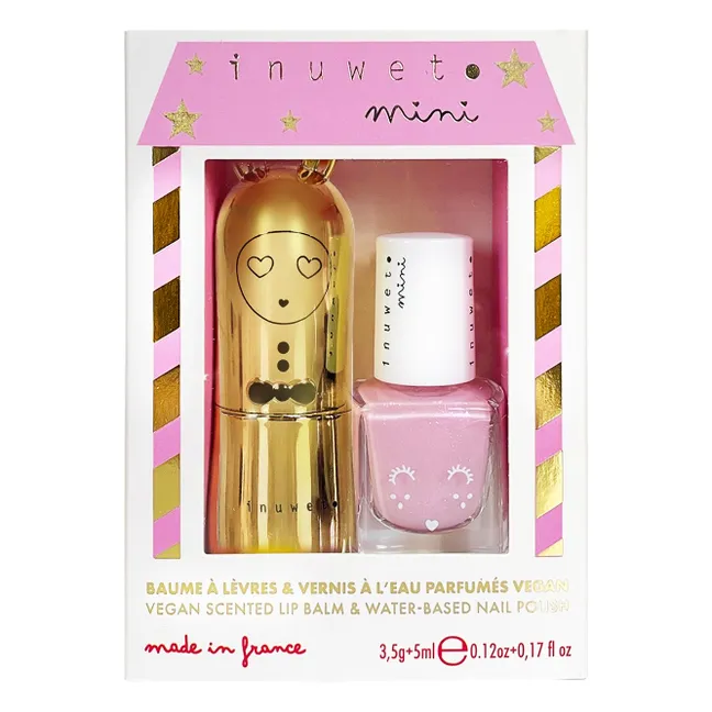 Cheescake lip balm and Watermelon nail polish