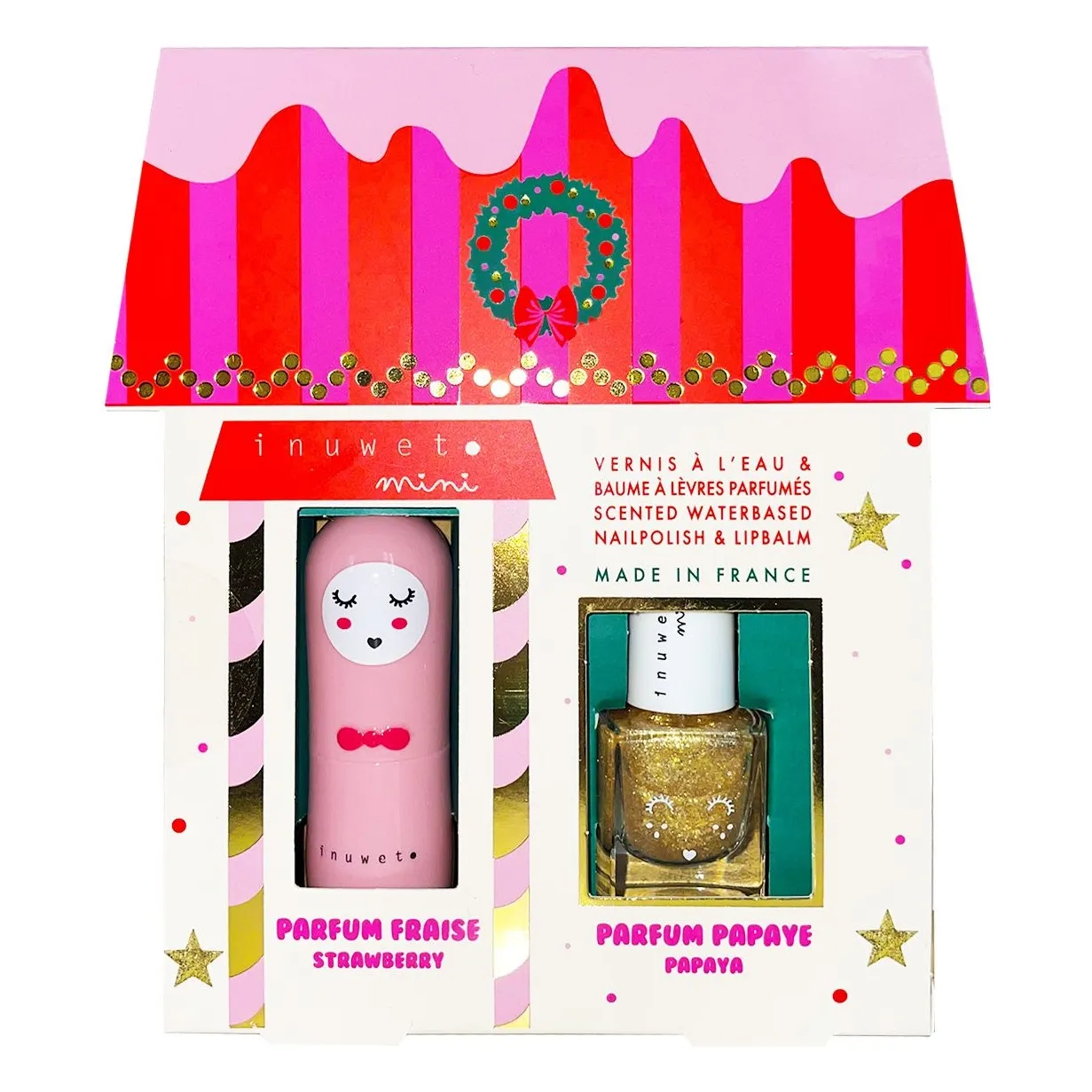 Inuwet Untinted Juliette House 2025 Lip And Nail Set
