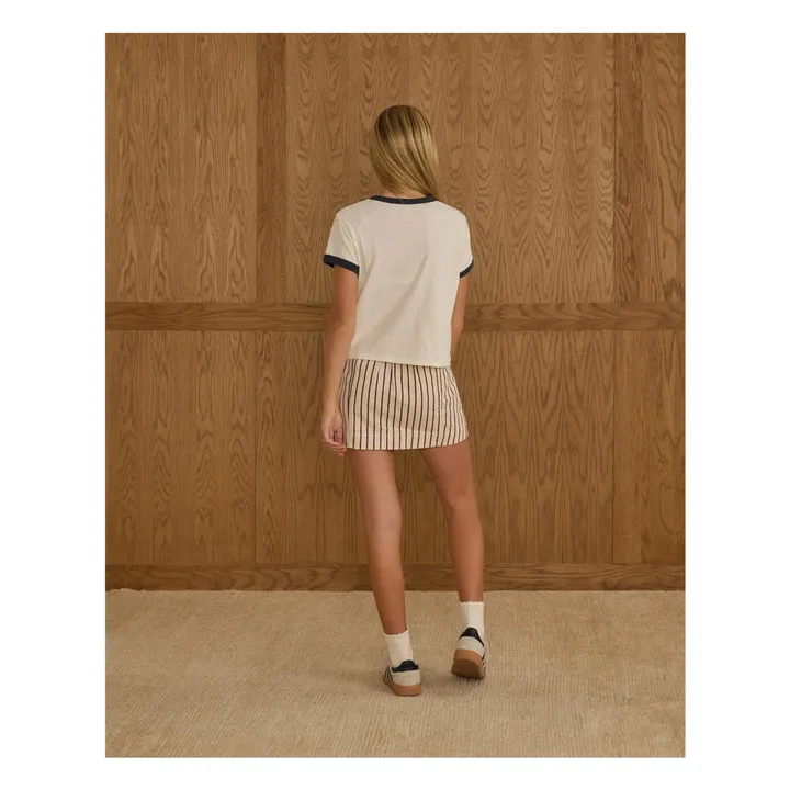 T-shirt Ringer Tigers | Ivoire- Image produit n°2