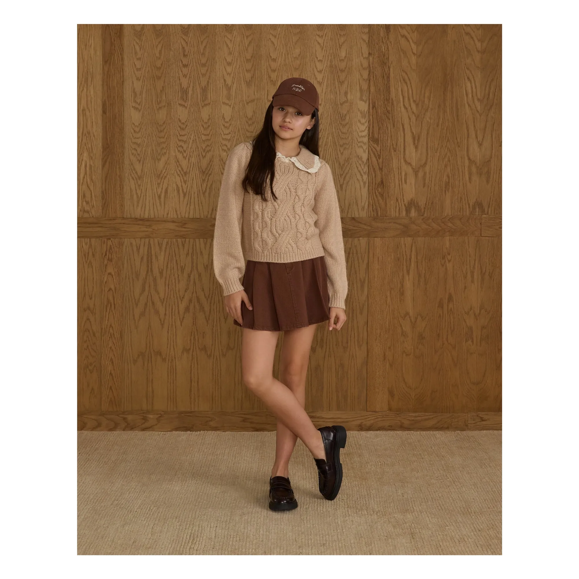 Rylee + Cru Ecru Alice Sweater