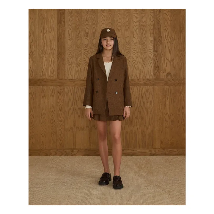 Veste Croisée | Tabac- Image produit n°1