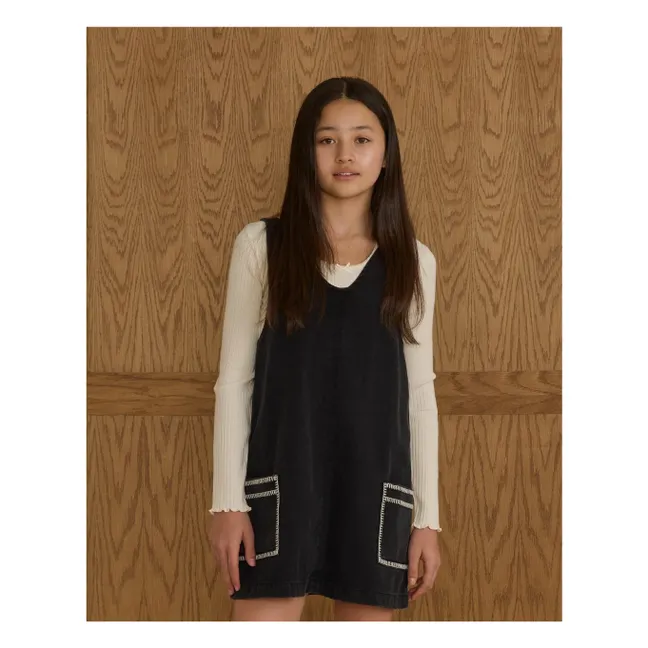 Denim dress | Denim black