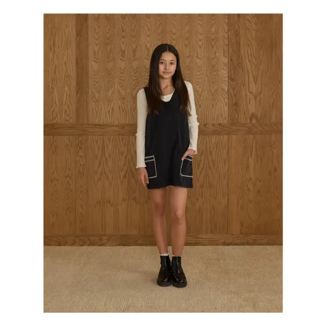 Denim dress | Denim black