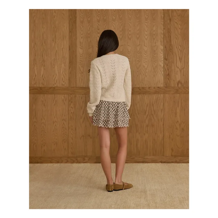 Jupe Rose | Ecru- Image produit n°1