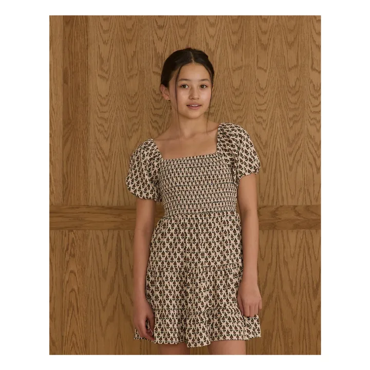 Robe Emily | Ecru- Image produit n°0