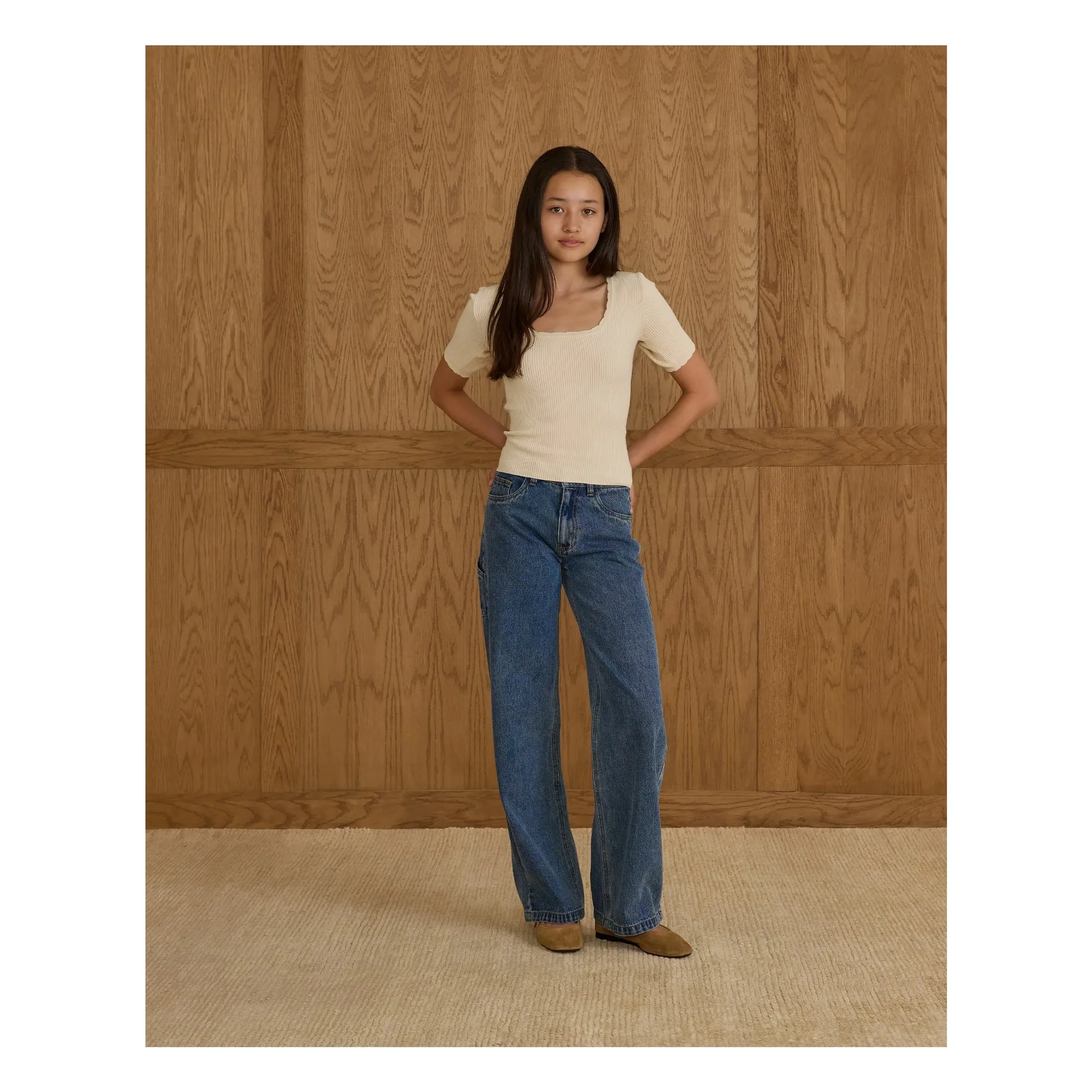 Rylee + Cru Blue Jean Baggy