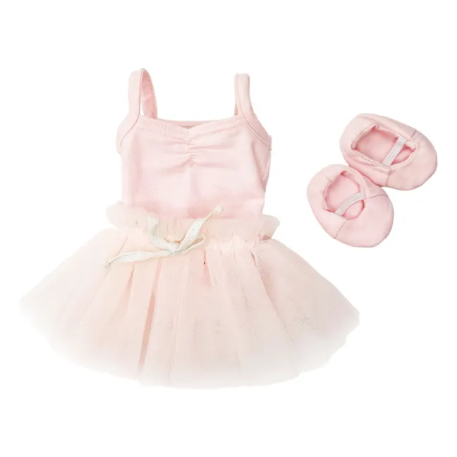 Garderobe für Ballerina-Puppen - Tutu-Set | Rosa