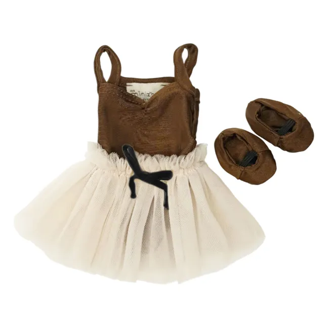 Vestiaire poupée ballerine - Ensemble tutu | Chocolat
