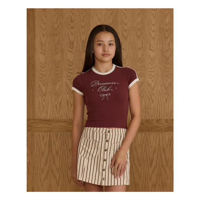 Baby Dreamers Club T-shirt | Burgundy