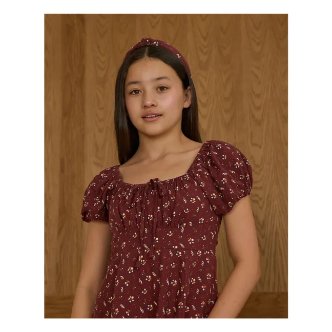 Ivy Harvest Berry dress | Burgundy