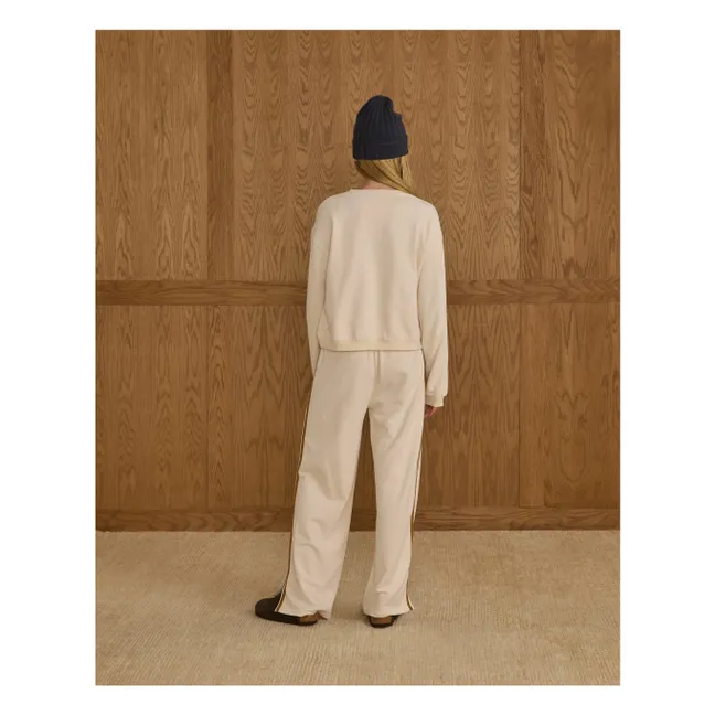 Jogger piping | Ecru