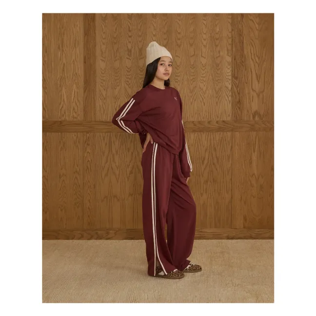 Jogger Liseré | Bordeaux