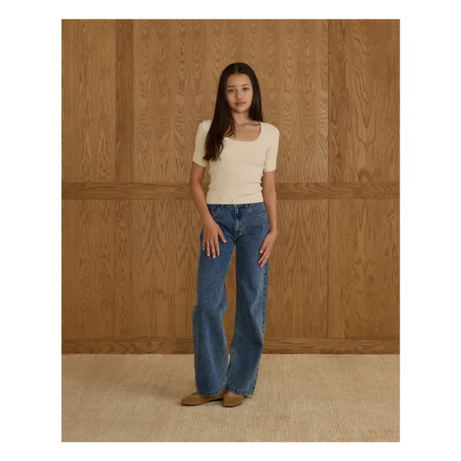 T-shirt Scallop | Ecru