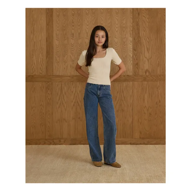 T-shirt Scallop | Ecru