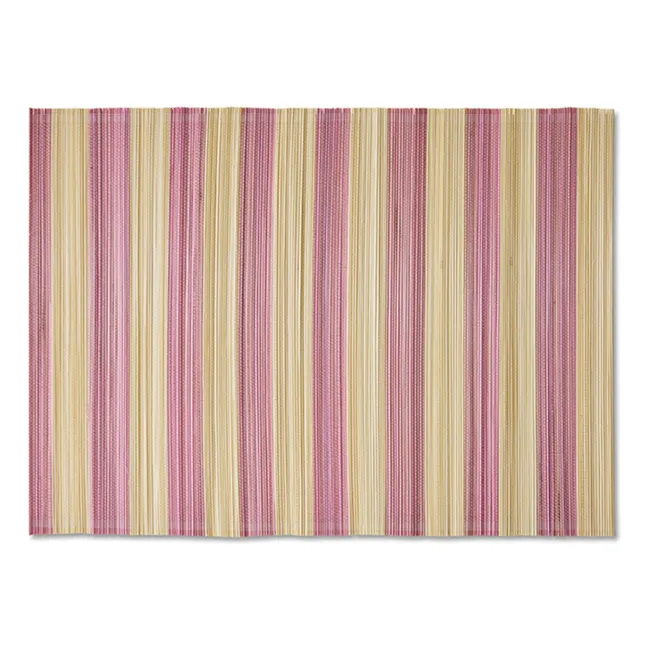 Set de table en bambou | Rose