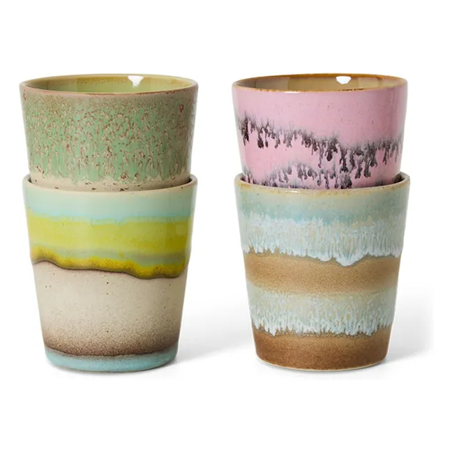 Pop Art Cups - Set of 4