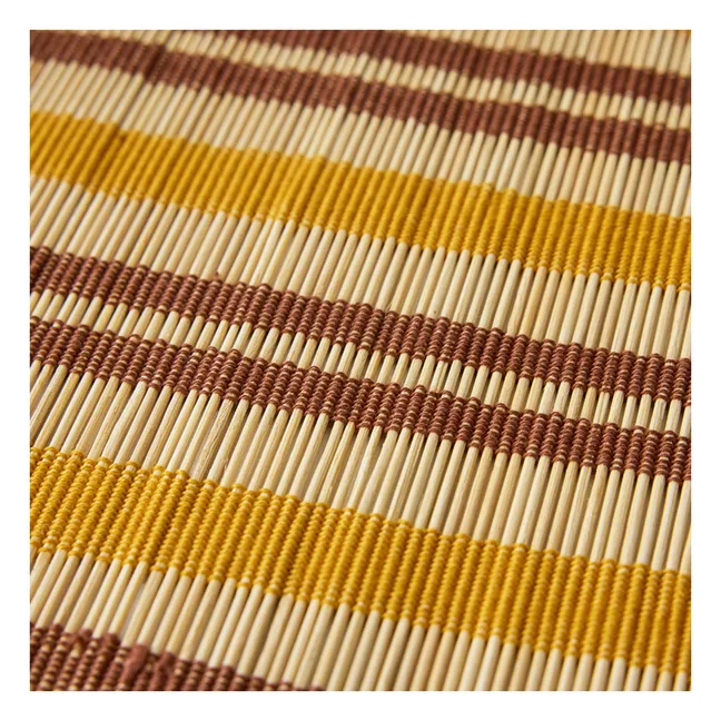 Bamboo placemat | Amber