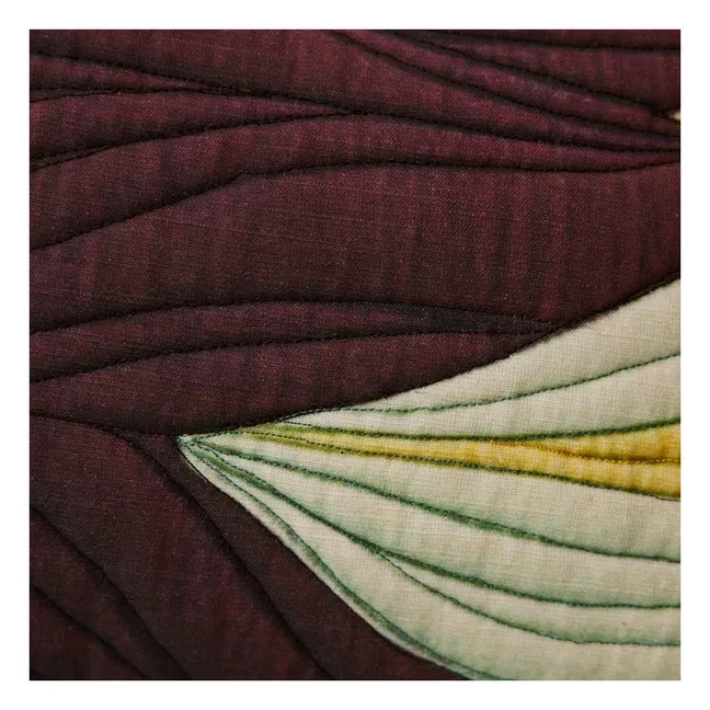 Watercolours cushion | Purple