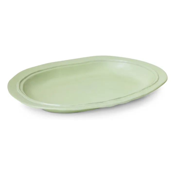 Plat en céramique New Classics | Vert Menthe- Image produit n°2