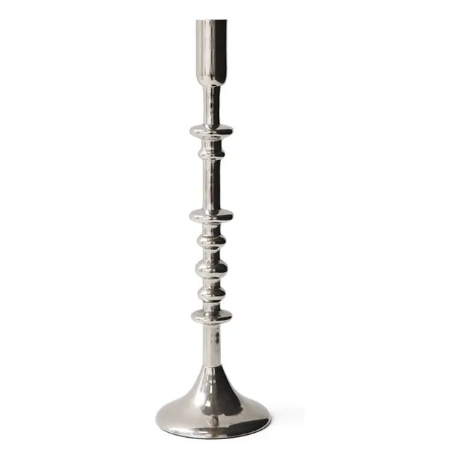 Candelero forjado | Plateado