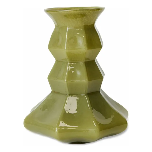 Vase en verre Silhouette | Vert