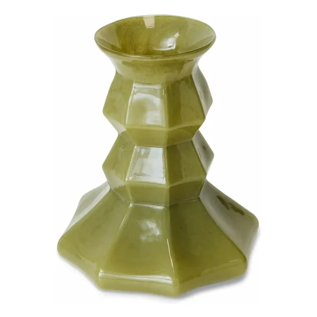 Vase en verre Silhouette | Vert